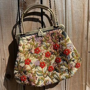 Antique beaded purse 1950s 1960s